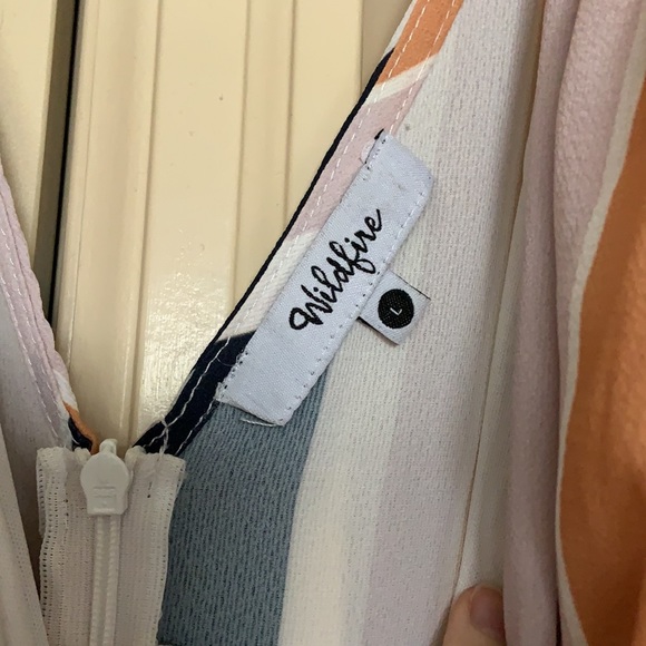 Striped jumpsuit - Picture 4 of 4